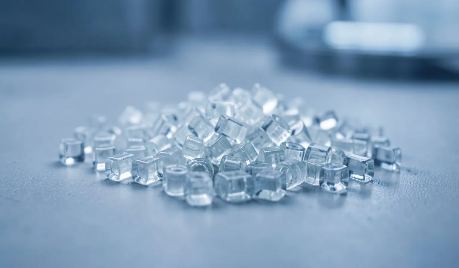 Sustainable polymer granules